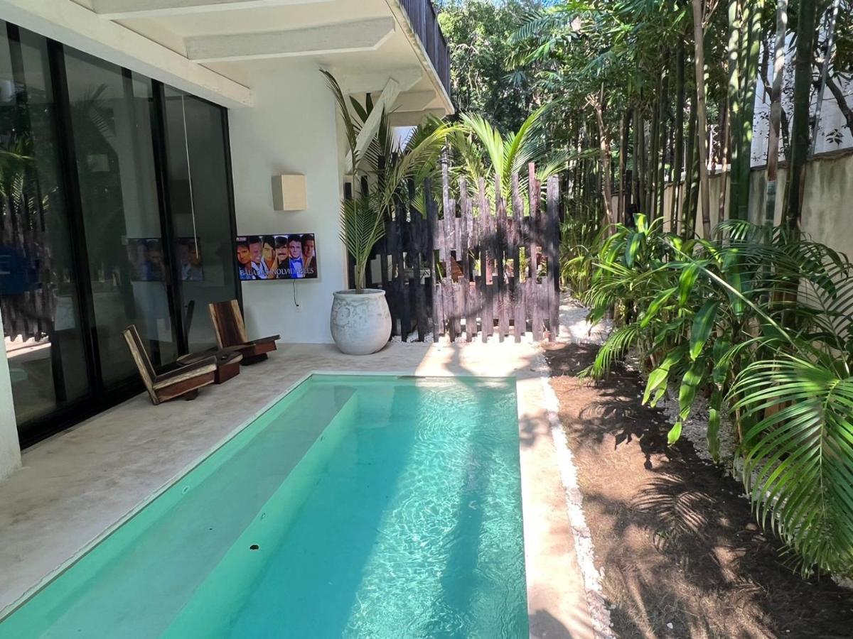 Apartamento Kin Tulum - Puerta Azul Luxury Exterior foto